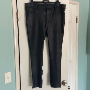NEVER WORN NYDJ Leather Finish Pants